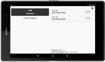 Aufzeichnungs-App
